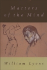Matters of the Mind - Book