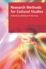 Research Methods for Cultural Studies - Book