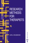 RESEARCH METHODS FOR THERAPISTS - Book