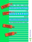 How to do your Dissertation in Geography and Related Disciplines - Book