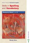 Nelson Thornes Framework English Skills in Spelling and Vocabulary - Resource Book - Book