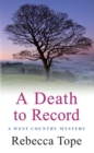 A Death To Record - Book