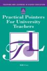Practical Pointers for University Teachers - Book
