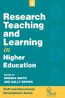 Research, Teaching and Learning in Higher Education - Book