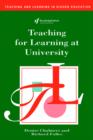 Teaching for Learning at University - Book