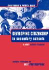 DEVELOPING CITIZENSHIP IN SCHOOLS: A WHOLE SCHOOL - Book