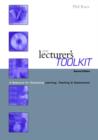 The Lecturer's Toolkit : A Practical Guide to Learning, Teaching and Assessment - Book