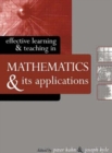 Effective Learning and Teaching in Mathematics and Its Applications - Book