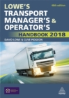Lowe's Transport Manager's and Operator's Handbook 2018 - Book
