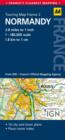 2. Normandy : AA Road Map France - Book