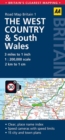 West Country & Wales Road Map - Book