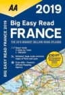 AA Big Easy Read Atlas France 2019 - Book
