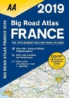 AA Big Road Atlas France 2019 - Book