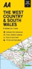 Road Map The West Country & South Wales - Book