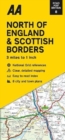 Road Map North of England & Scottish Borders - Book