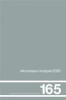 Microbeam Analysis : Proceedings of the International Conference on Microbeam Analysis, 8-15 July, 2000 - Book