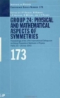 GROUP 24 : Physical and Mathematical Aspects of Symmetries: Proceedings of the 24th International Colloquium on Group Theoretical Methods in Physics, Paris, 15-20 July 2002 - Book