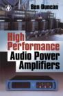 High Performance Audio Power Amplifiers - Book