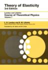 Theory of Elasticity : Volume 7 - Book