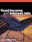 Fixed Income and Interest Rate Derivative Analysis - Book
