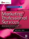 Marketing Professional Services - Book