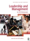 Leadership and Management for HR Professionals - Book