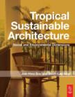 Tropical Sustainable Architecture - Book