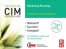 CIM Revision Cards Marketing Planning - Book