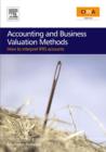Accounting and Business Valuation Methods : how to interpret IFRS accounts - Book