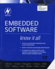 Embedded Software: Know It All - Book