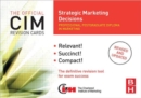 CIM Revision Cards Strategic Marketing Decisions - Book