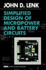 Simplified Design of Micropower and Battery Circuits - Book