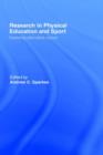 Research In Physical Educ.& Sp - Book