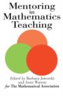 Mentoring In Mathematics Teaching - Book