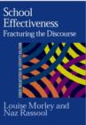 School Effectiveness : Fracturing the Discourse - Book