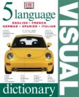 5 Language Visual Dictionary - Book