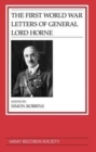 The First World War Letters of General Lord Horne - Book