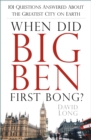 When Did Big Ben First Bong? - eBook