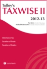 Tolley's Taxwise II 2012-13 - Book