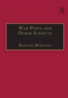 War Poets and Other Subjects - Book