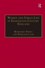 Women and Urban Life in Eighteenth-Century England : 'On the Town' - Book