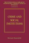 Crime and Social Institutions - Book