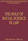 The Role of Social Science in Law - Book