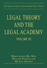 Legal Theory and the Legal Academy : Volume III - Book