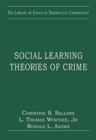 Social Learning Theories of Crime - Book