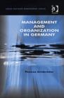 Management and Organization in Germany - Book