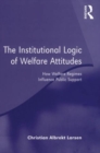 The Institutional Logic of Welfare Attitudes : How Welfare Regimes Influence Public Support - Book