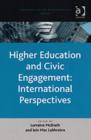 Higher Education and Civic Engagement: International Perspectives - Book