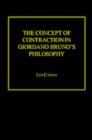 The Concept of Contraction in Giordano Bruno's Philosophy - Book