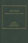 Agonistes : Essays in Honour of Denis O'Brien - Book